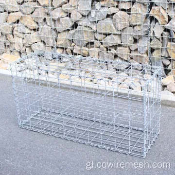 Cesta de Gabion soldada de PVC Galfan